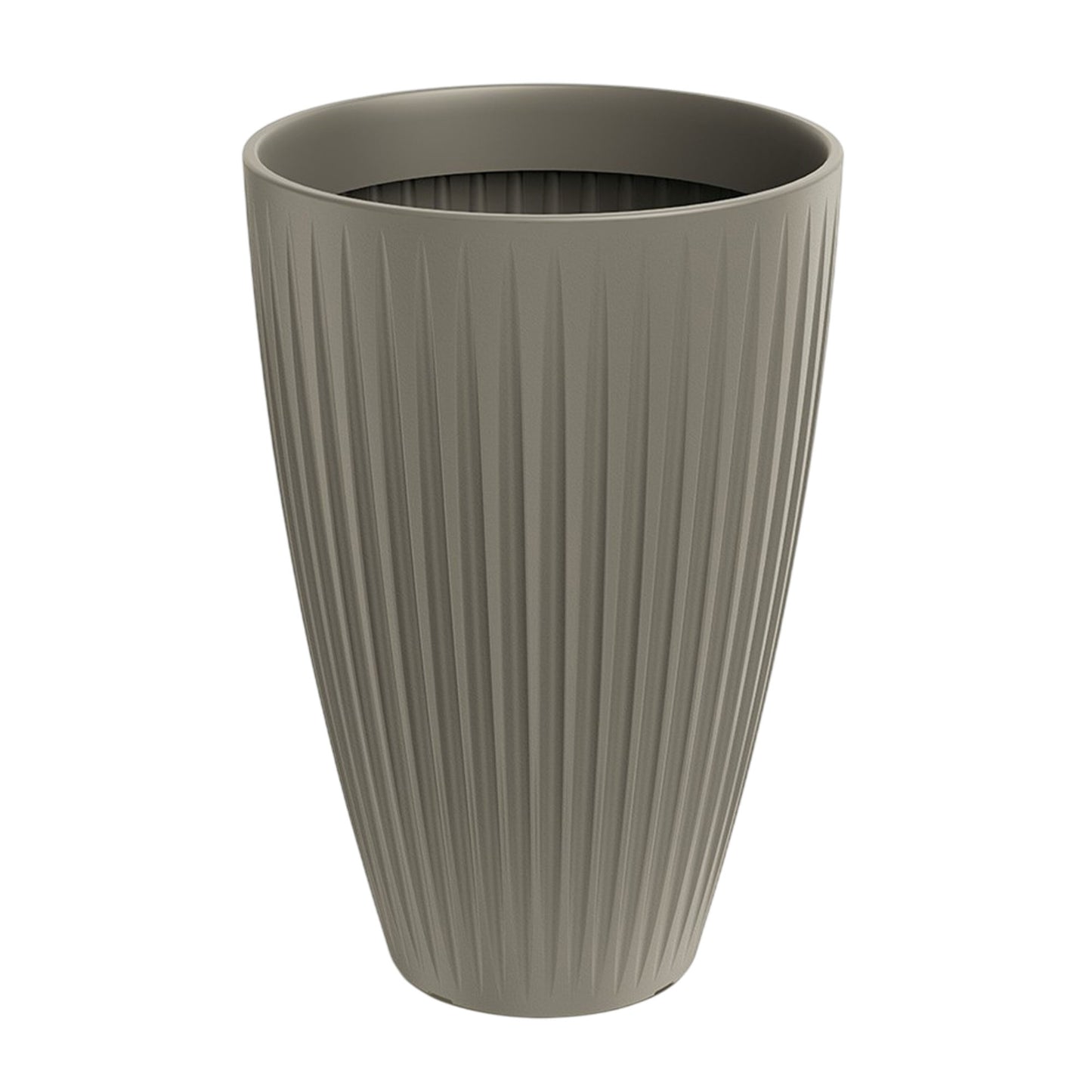 Maceta Latia Round High Ø60x58 Mocca_0