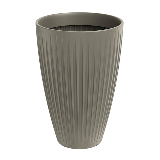 Maceta Latia Round High Ø60x58 Mocca