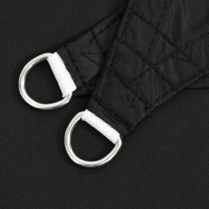 Toldo De Vela Triangular Tela Oxford Negro 5x5x5 M_3