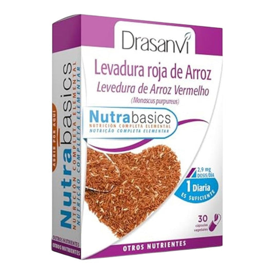 Levadura Roja De Arroz Nutrabasics 30 Caps_0