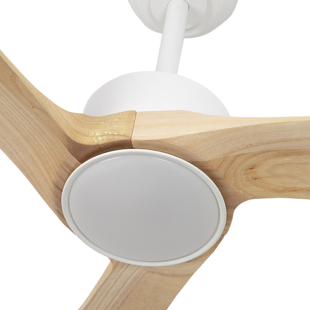 Ventilador Dc Orinoco 24w Blanco 3 Aspas Haya 107d 2424lm 3000k-6500k C/remoto, Reg. Intensidad, Temp., Mem._1
