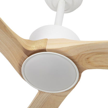 Ventilador Dc Orinoco 24w Blanco 3 Aspas Haya 107d 2424lm 3000k-6500k C/remoto, Reg. Intensidad, Temp., Mem._1