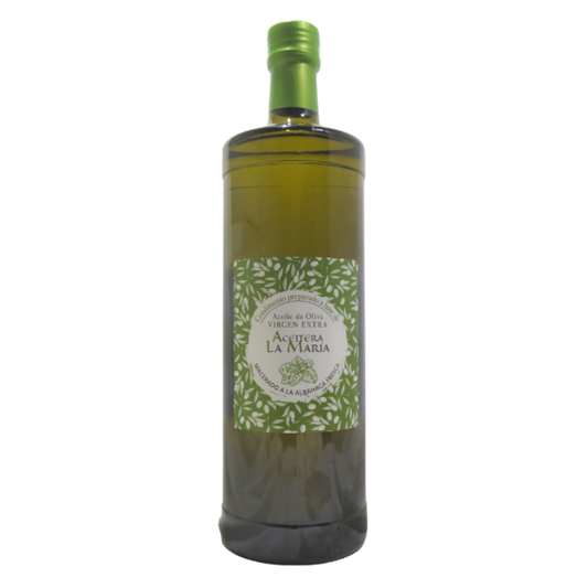 Aceite De Oliva Virgen Extra Macerado A La Albahaca 1 L Cristal_0