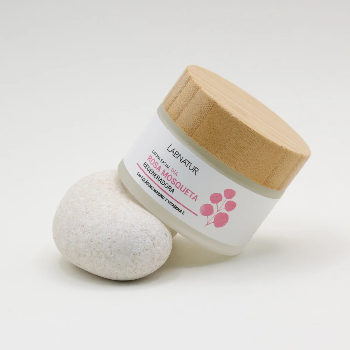 Crema Facial Rosa Mosqueta Labnatur 50 ml | Colágeno Marino y Avellanas | Regenera, Nutre y Mejora la Elasticidad_1