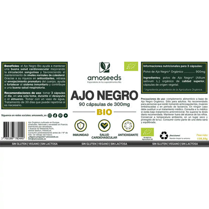 Ajo Negro Bio | 90 Cápsulas_4