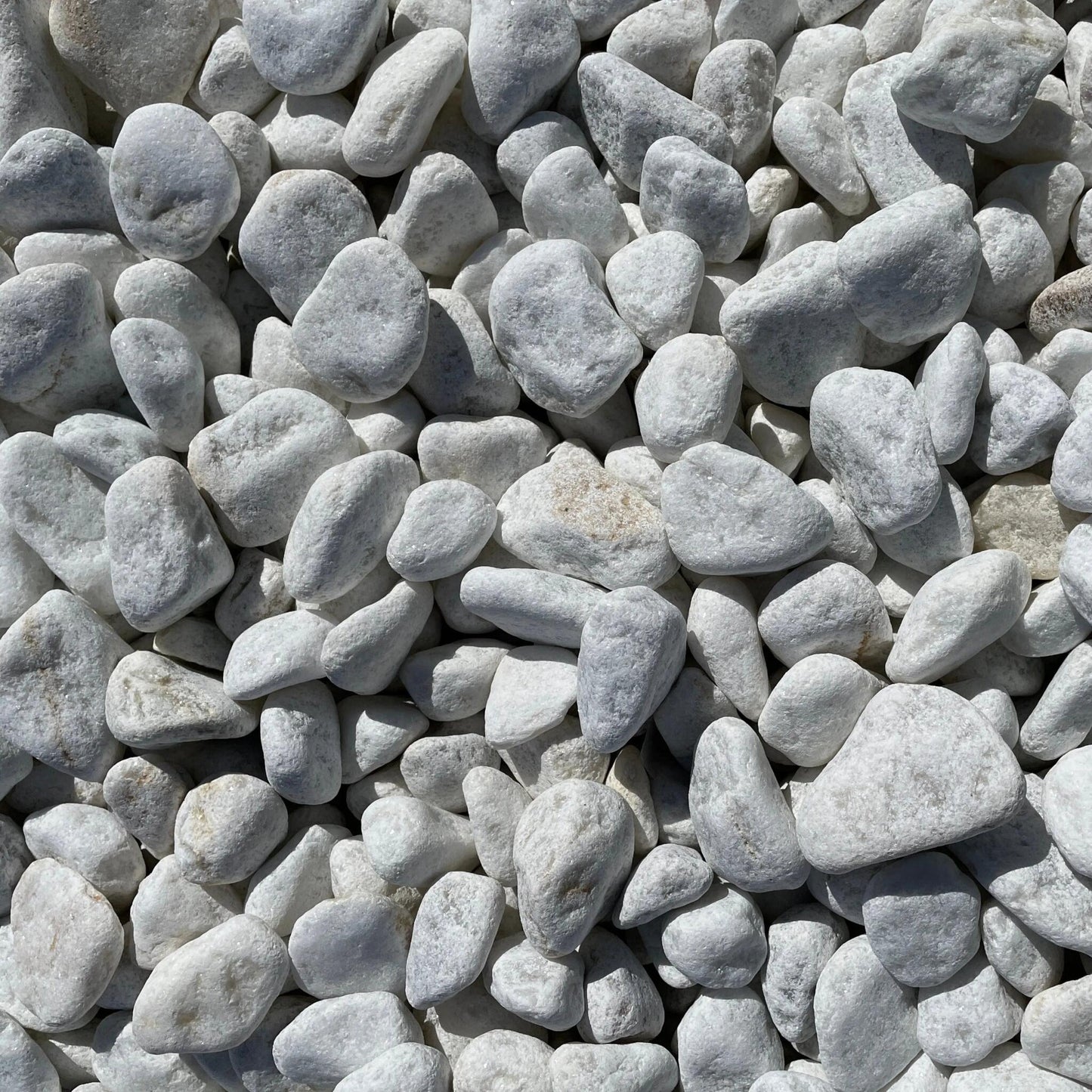 Canto Rodado Blanco Macael / Big Bag 1.000 Kg. / 6-12 Mm_1