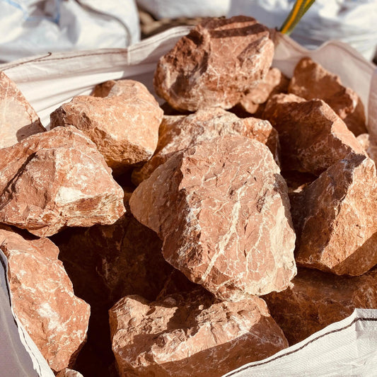 Piedra Roja Gaviones / Big Bag 1.000 Kg. / 60-120 Mm_0