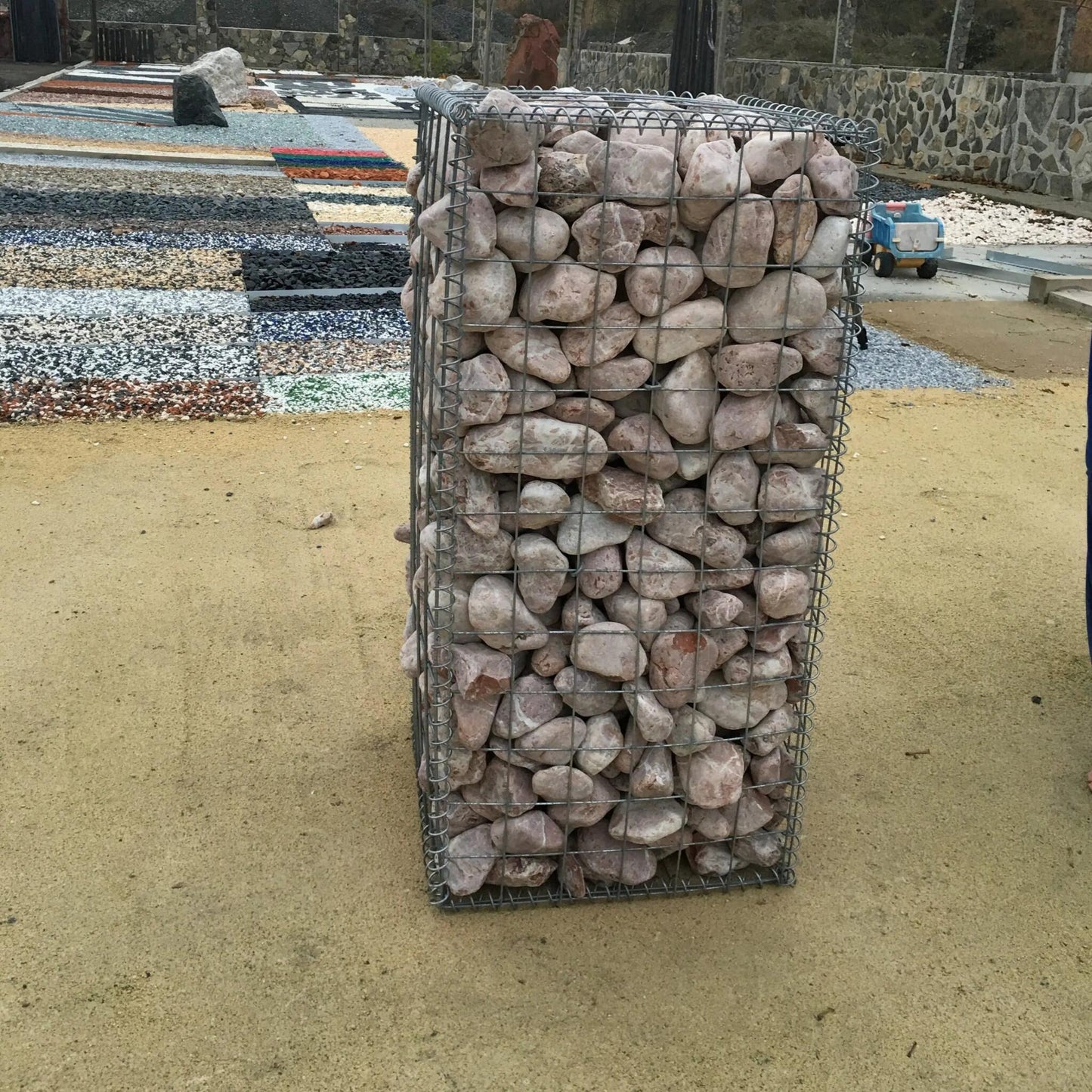 Canto Rodado Rojo Gaviones / Big Bag 1.000 Kg. / 60-90 Mm_2