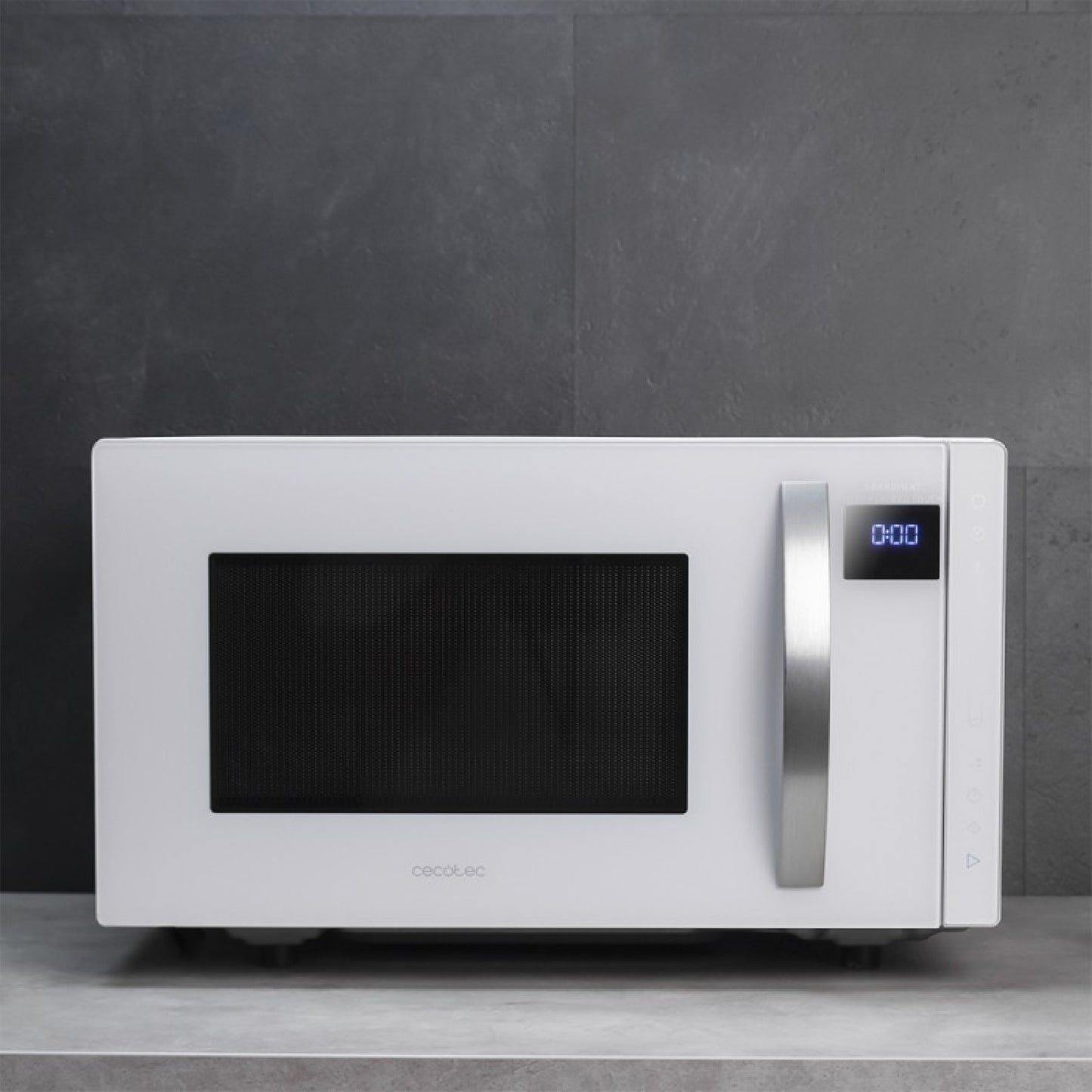 Microondas Sin Plato Grandheat 2300 Flatbed Touch White. Capacidad 23 Litros, Potencia 800 W, 8 Funciones Preconfiguradas, Temporizador Hasta 95 Min_1