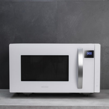Microondas Sin Plato Grandheat 2300 Flatbed Touch White. Capacidad 23 Litros, Potencia 800 W, 8 Funciones Preconfiguradas, Temporizador Hasta 95 Min_1