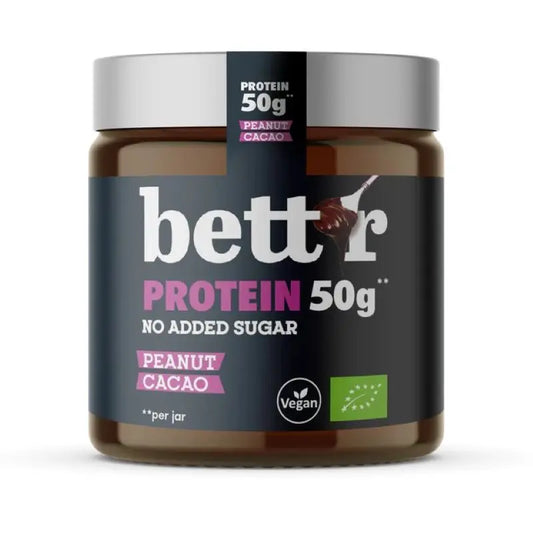 Crema De Cacao Y Cacahuete High Protein Bett'r 250g Bio_0