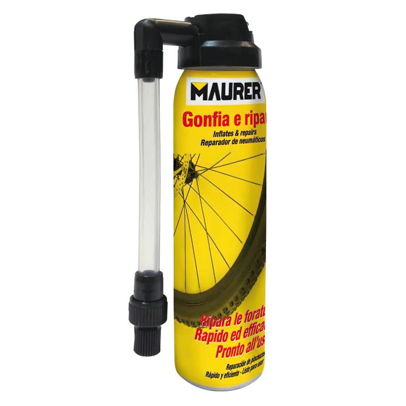 Spray Reparador Inflador Rueda Bicicleta 100 Ml.