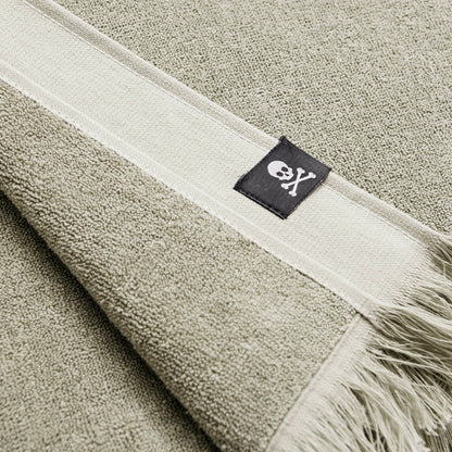 Toalla Hamman 80x165cm 100%algodón 380gsm Verde Scalpers Home_4