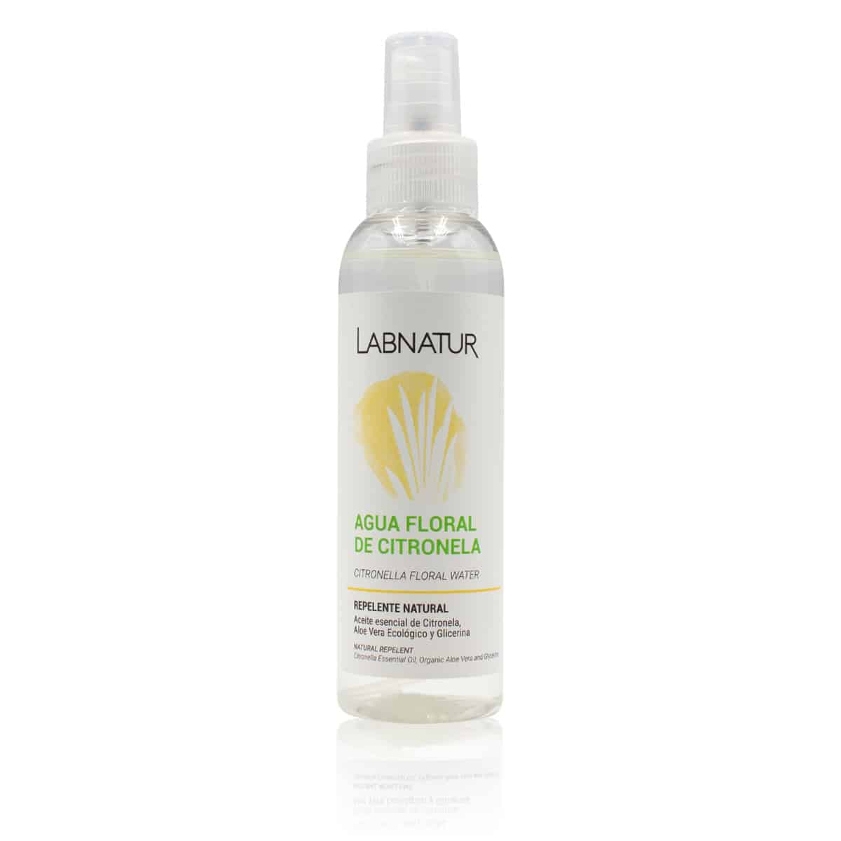 Agua Floral De Citronela 125 Ml | Bruma Natural Antimosquitos | Hidrolato Refrescante | Repelente Natural_0