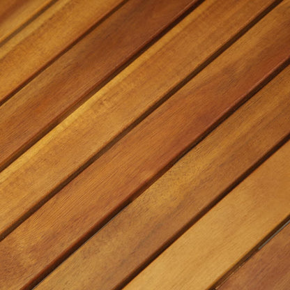 Vidaxl Mesa Y Sillas Bistró Plegables 3 Pzas Y Cojines Madera Maciza_3
