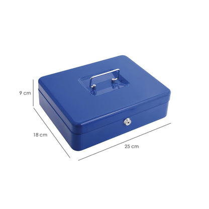 Caja Caudales Wolfpack  Pintada Nº 3   250x180 Mm. Con Bandeja Interior