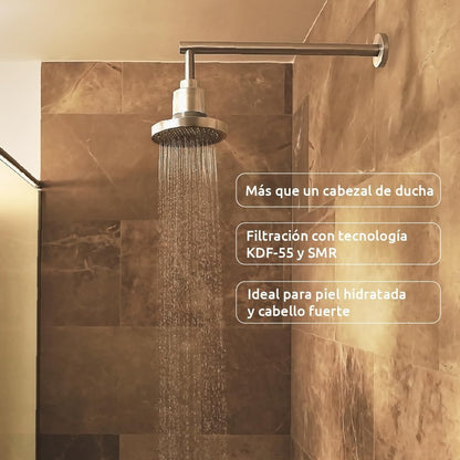Pack anual Cabezal de ducha con filtro ShowerPro Rain SMR Tappwater
