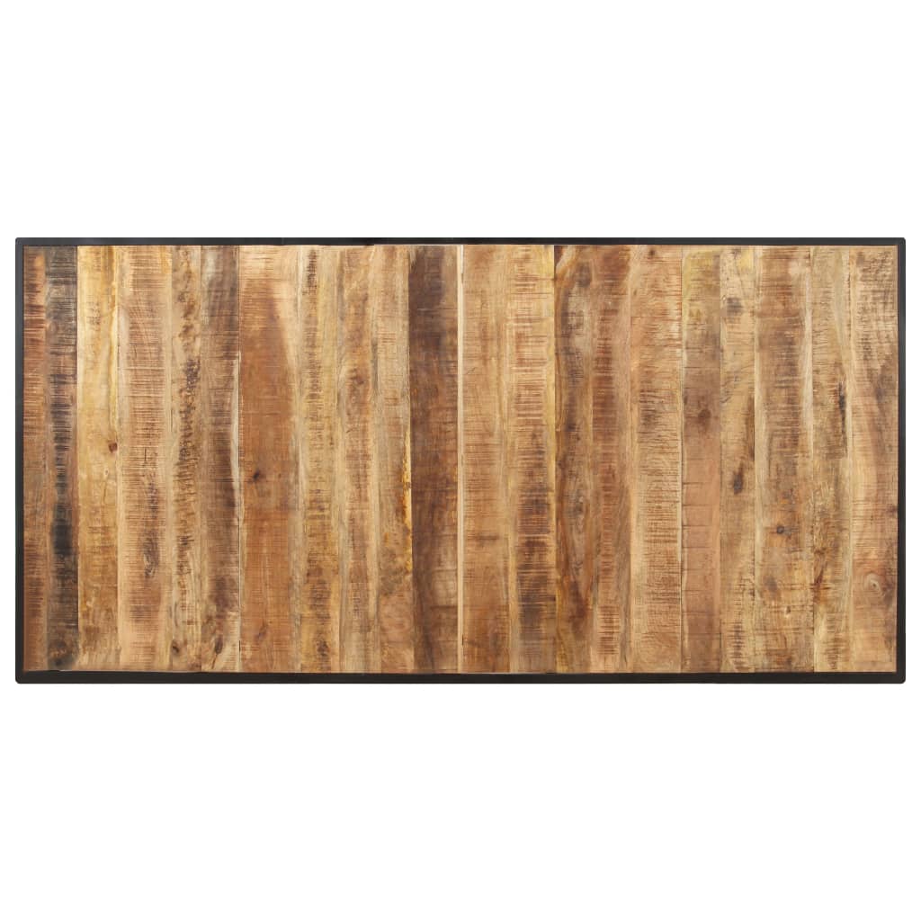 Mesa De Comedor Madera De Mango Rugosa 160 Cm_2