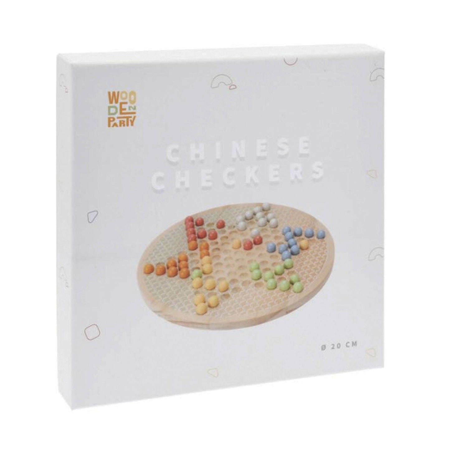 Well Home - Juego De China Solitario En Madera Con 6 Colores Diferentes_2