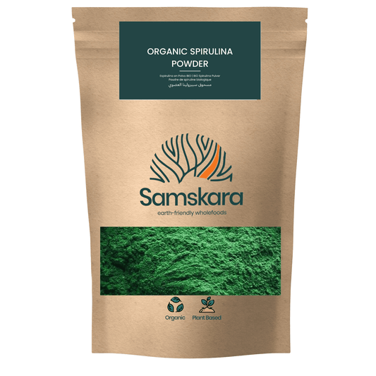 Espirulina En Polvo Bio - 250g | Superalimento Ecológico Vegano Para Batidos, Smoothies Y Zumos, Sin Azúcares Añadidos_0