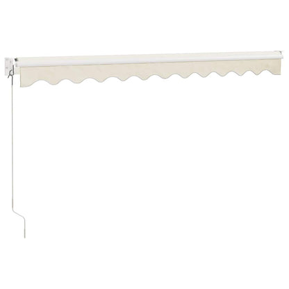Toldo Retráctil Aluminio Y Tela Color Crema 3x2,5 M_5