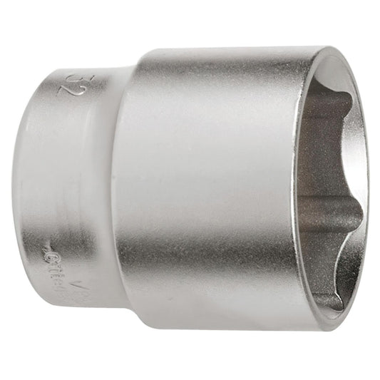 Llave Vaso 1/2 Hexagonal 26 Mm. Perfil De 6 Caras. Acero Cromo Vanadio, Aristas Redondas_0