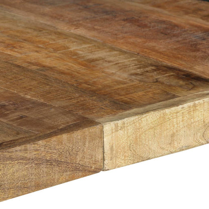Mesa De Comedor Madera De Mango Rugosa 140x140x75 Cm_3