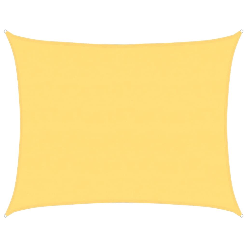 Vidaxl Toldo De Vela Beige Hdpe 160 G/m² 6x8 M_0