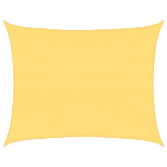 Vidaxl Toldo De Vela Beige Hdpe 160 G/m² 6x7 M_0