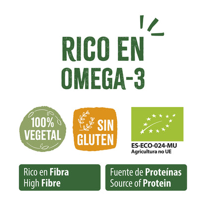 Lino Marrón Molido Bio, Naturgreen,150 g