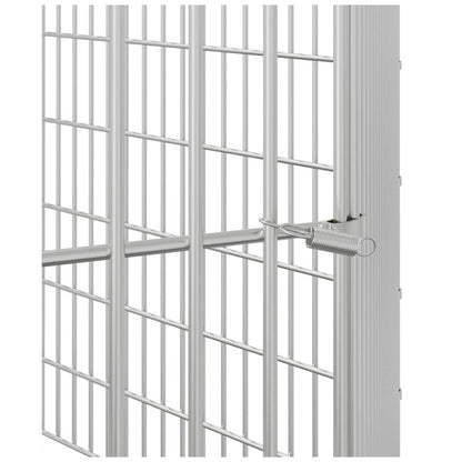 Vidaxl Recinto Animales Corral 6 Paneles Hierro Galvanizado 54x60 Cm_5