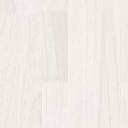 Mesitas De Noche 2 Uds Madera Maciza Pino Blanco 40x29,5x64 Cm_4