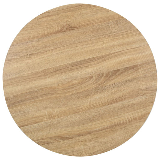 Mesa De Bistró Mdf Marrón Claro 80 Cm_0