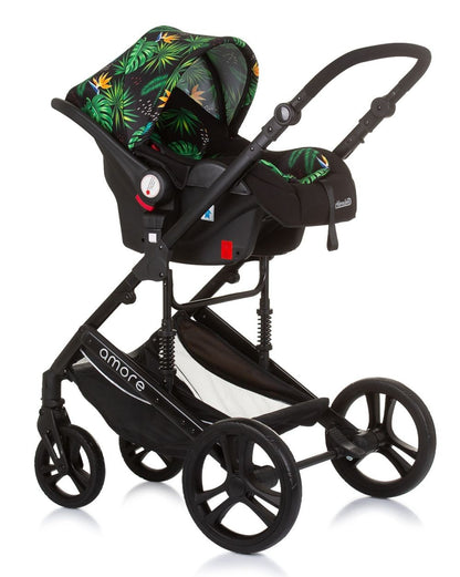 Carrito De Bebé Trío Convertible Amore Hasta 22 Kg Jungle_4
