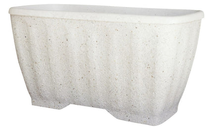 Jardinera De Granito Travolta. 98 cm de largo, 40 cm de alto y 39 cm de ancho. Peso: 60 kilos. Capacidad: 70 litros_0
