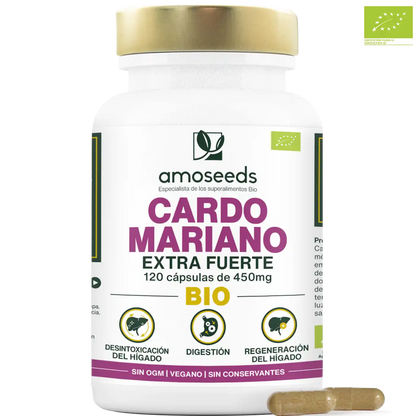 Cardo Mariano Bio, Extra Fuerte | 120 Cápsulas_0