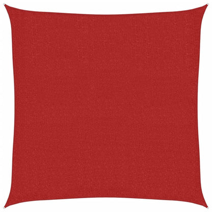 Vidaxl Toldo De Vela Rojo Hdpe 160 G/m² 3x3 M_0