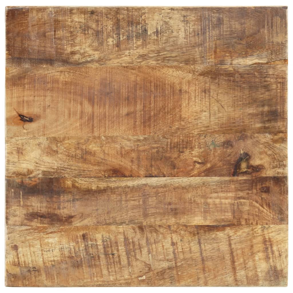Mesa De Centro De Madera Maciza De Mango 45x45x40 Cm_1