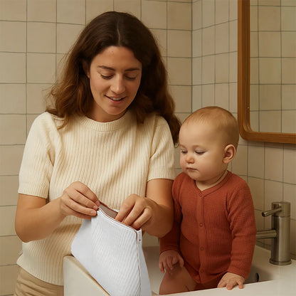 Neceser En Algodón Bio Blanco