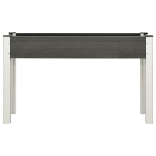 Arriate De Jardín Wpc Gris 120x40x75 Cm_0
