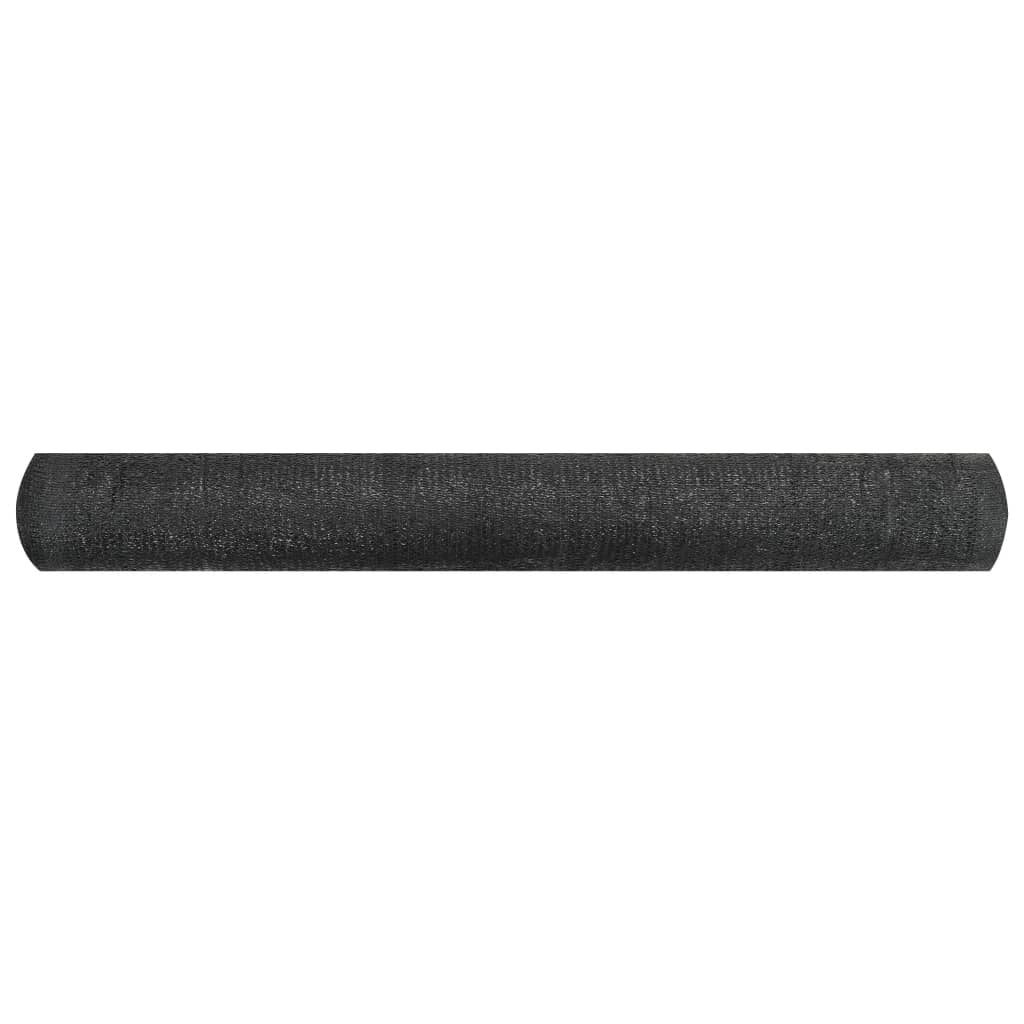 Vidaxl Red De Privacidad Hdpe Negro 1x25 M 150 G/m²_1