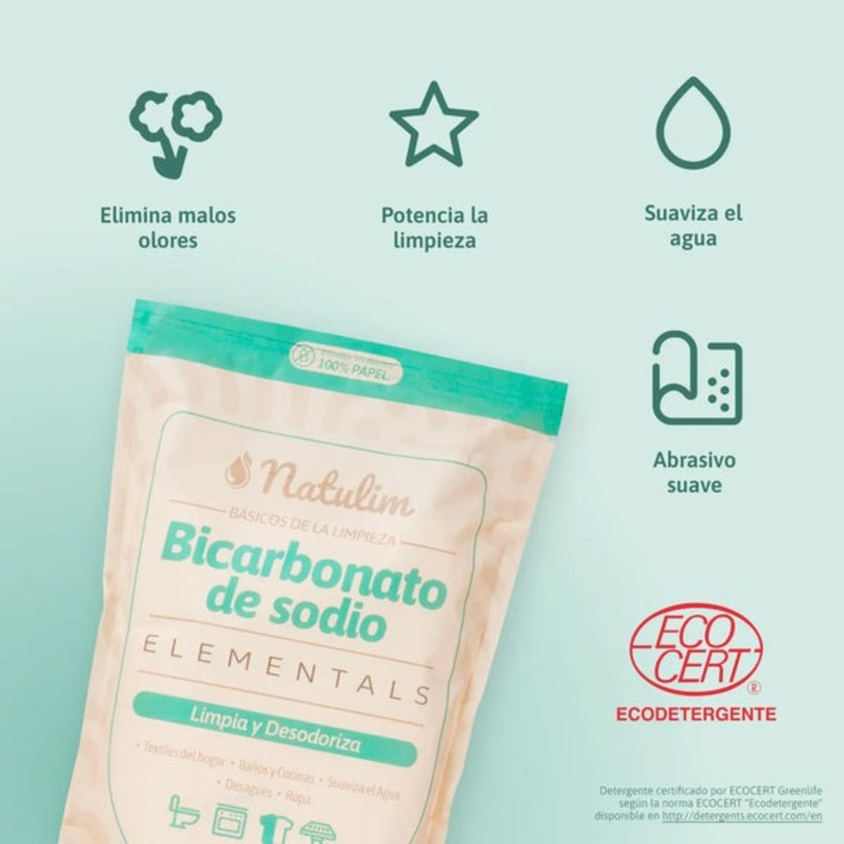 Bicarbonato de Sodio Natulim 1kg