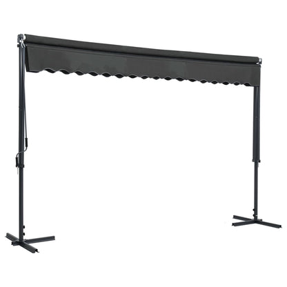 Toldo De Pie Independiente Gris Antracita 400x300 Cm_0
