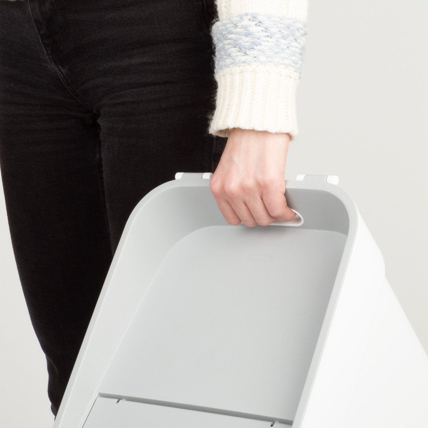 Curver Cubo De Reciclaje Ready To Collect 20l Blanco_4