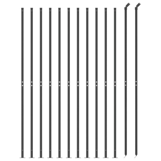 Cerca De Alambre Con Brida Gris Antracita 1,4x25 M / Vetonek_0