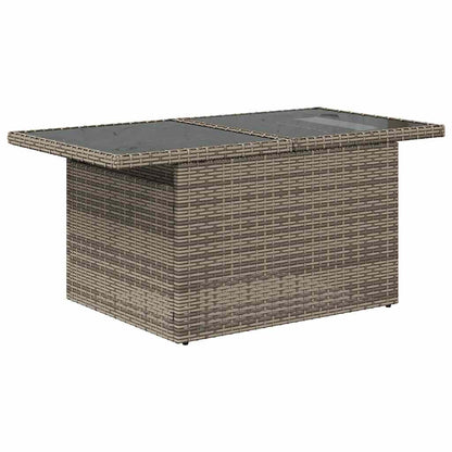 Set De Sofás De Jardín Y Cojines 8 Piezas Ratán Sintético Gris / Vetonek_4