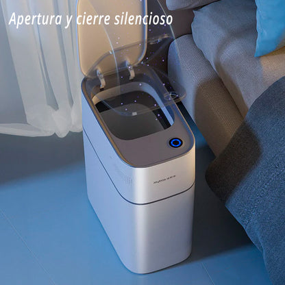 Papelera Cubo De Basura 15l Con Sensor De Movimiento Inteligente Sin Contacto - Incluye 20 Bolsas De Basura