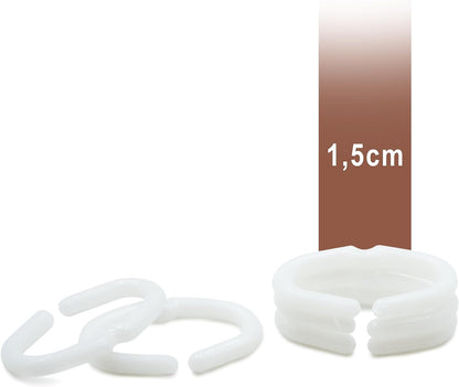 Anillas Antipicaje Para Perdices O Gallinas Y Faisanes Jóvenes (bolsa De 100 Unidades) - Tamaño Pequeño (1,5 Cm)_1