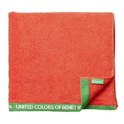 Toalla De Playa 90x160cm 380gsm 100% Algodón Velour Rojo Rainbow