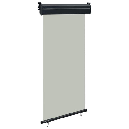 Vidaxl Toldo Lateral De Balcón Gris 105x250 Cm_0